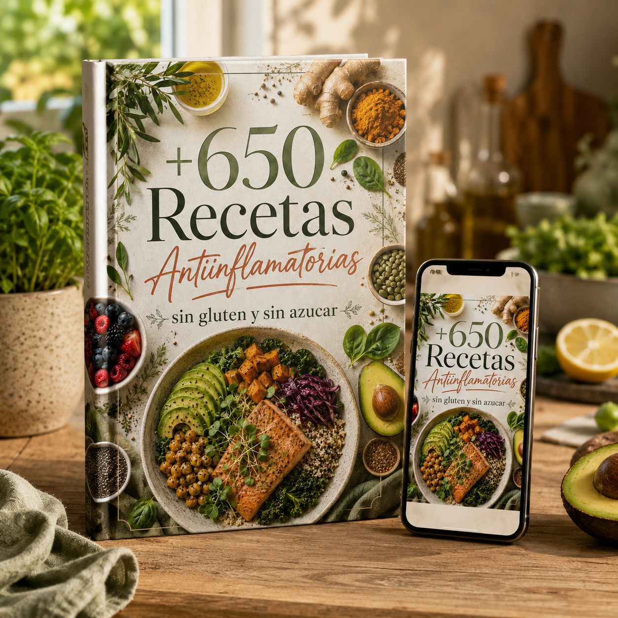500 Recetas Antiinflamatorias
